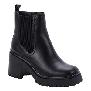 NIB Aqua College Women’s “Raine” Waterproof Platform Chelsea Boots 8